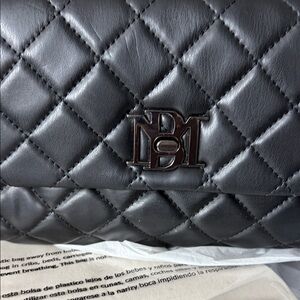 Black Quilted Leather Bag